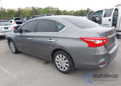 2016 Nissan Sentra S z USA, uszkodzony, nr VIN 3N1AB7AP2GY208922